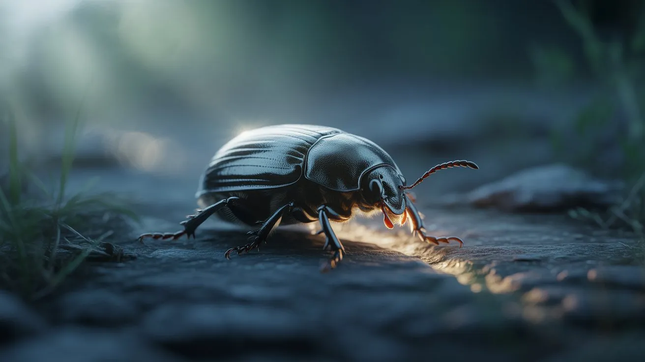 Black Beetle in Dream Meaning