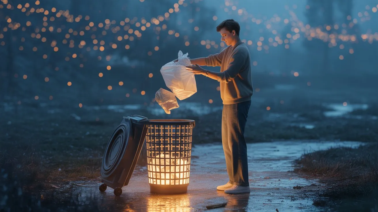 Dream Meaning of Throwing Garbage