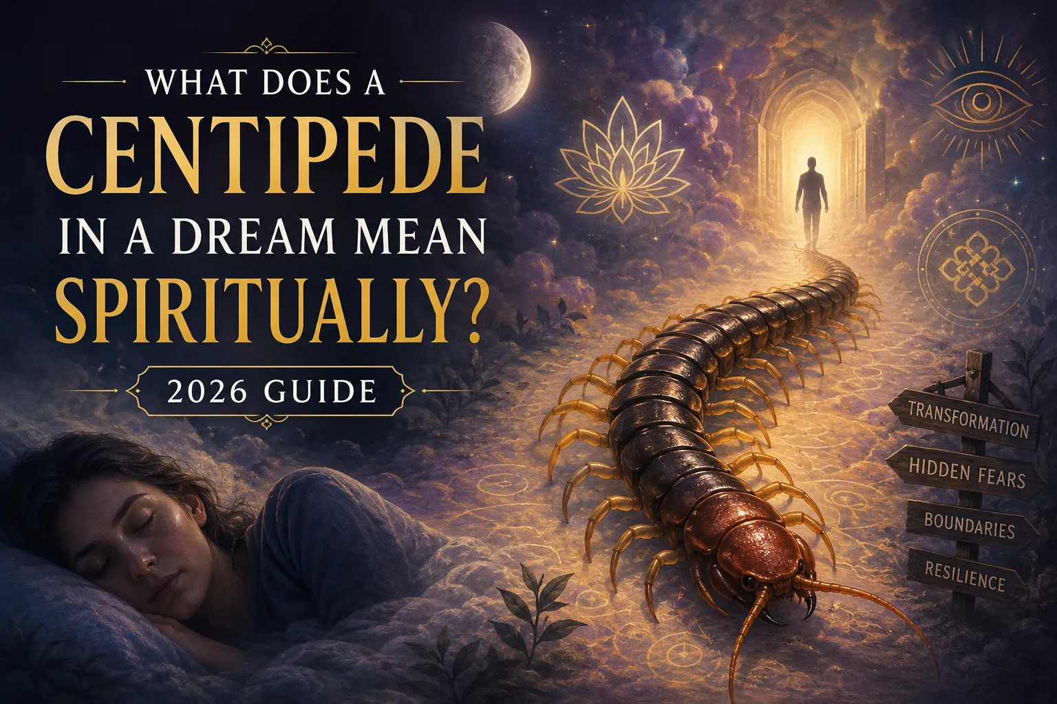 Centipede in a Dream Mean