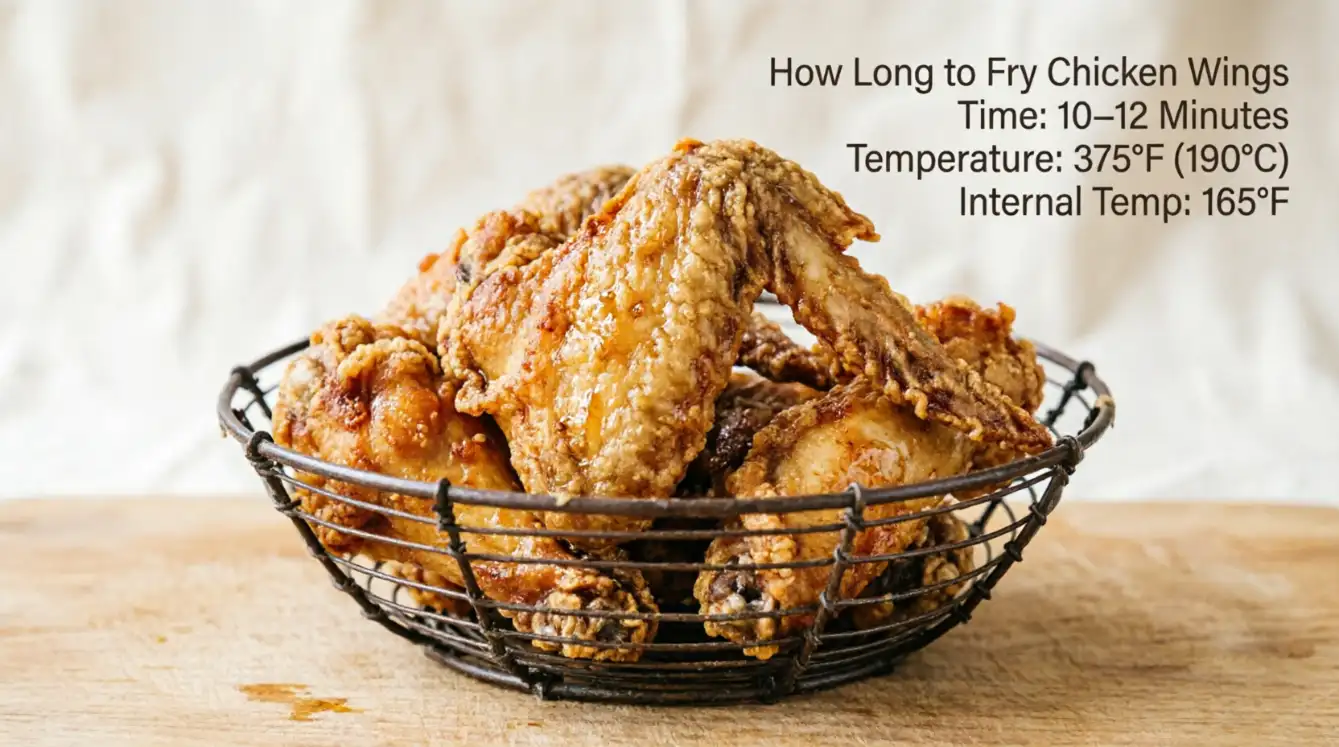 How Long to Fry Chicken Wings