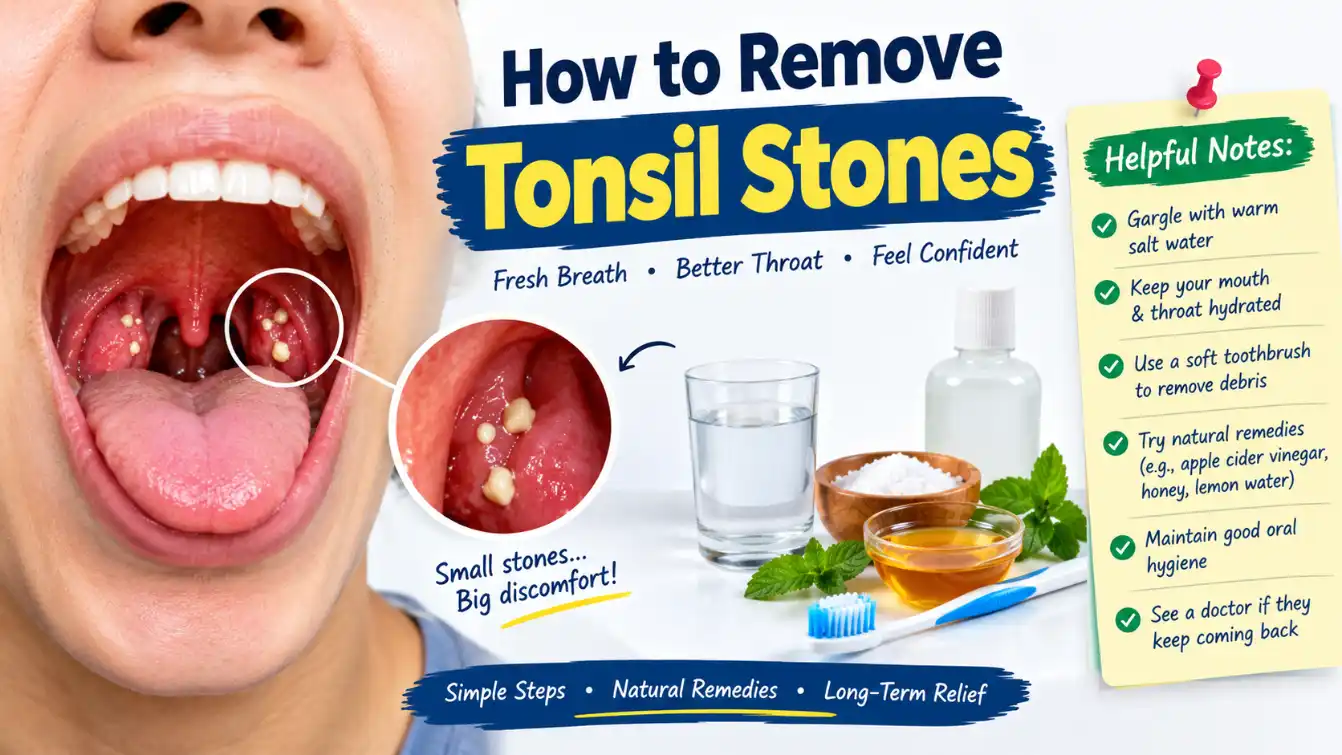 How to Remove Tonsil Stones
