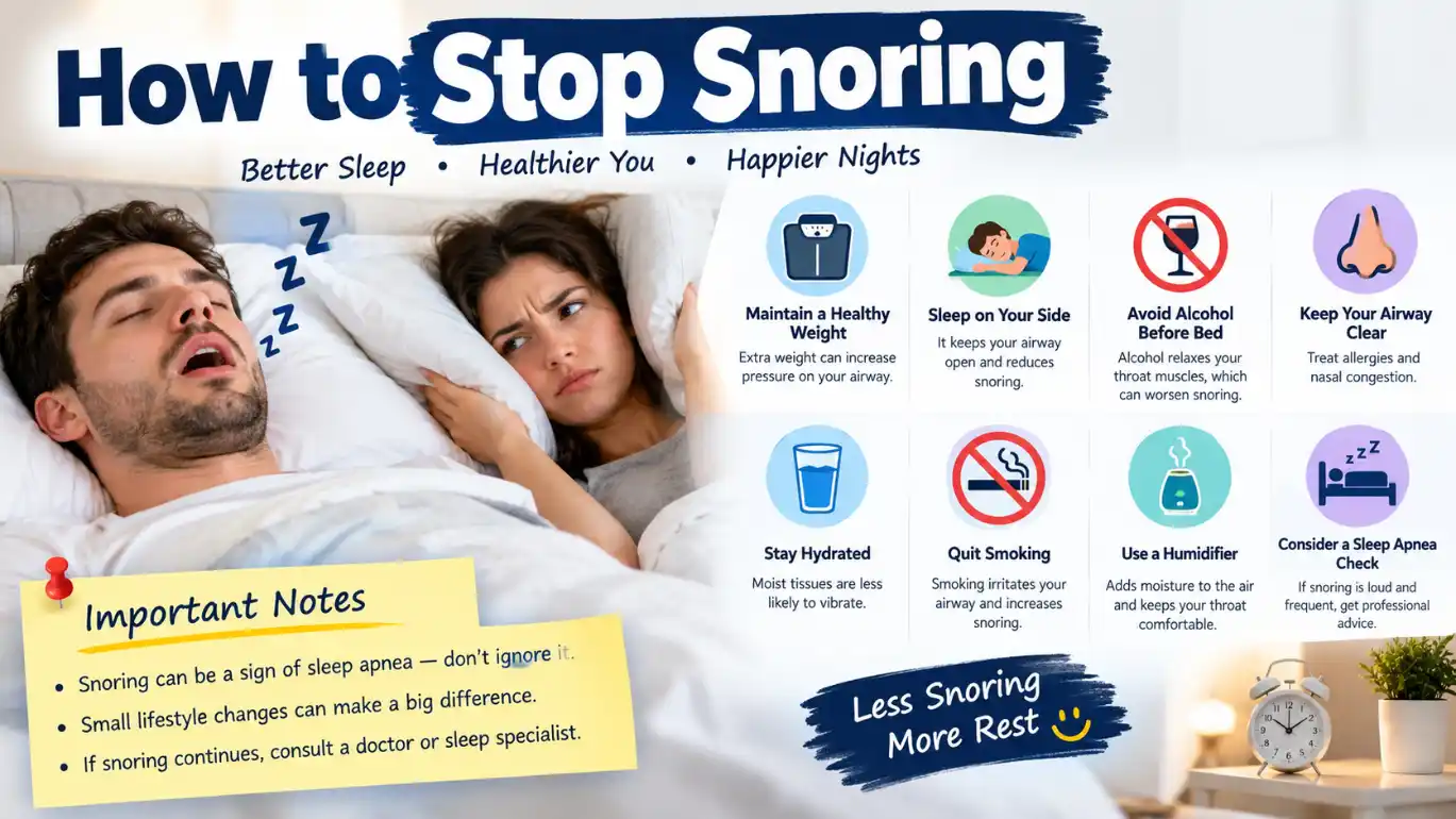 How to Stop Snoring