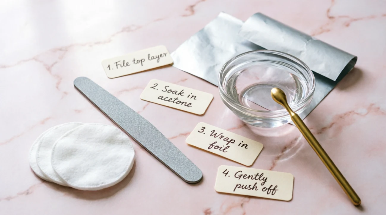 How to Take Off Acrylic Nails