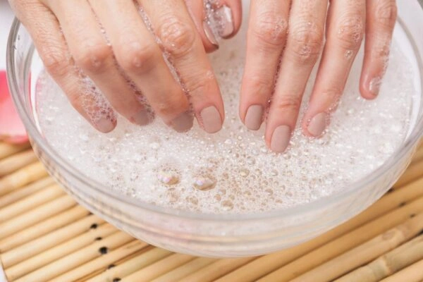 Try Warm Water and Soap