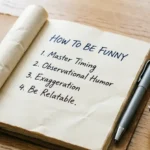 How to Be Funny