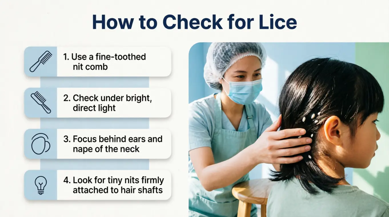 How to Check for Lice