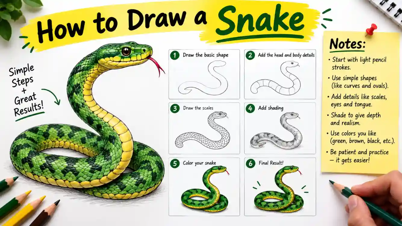 How to Draw a Snake