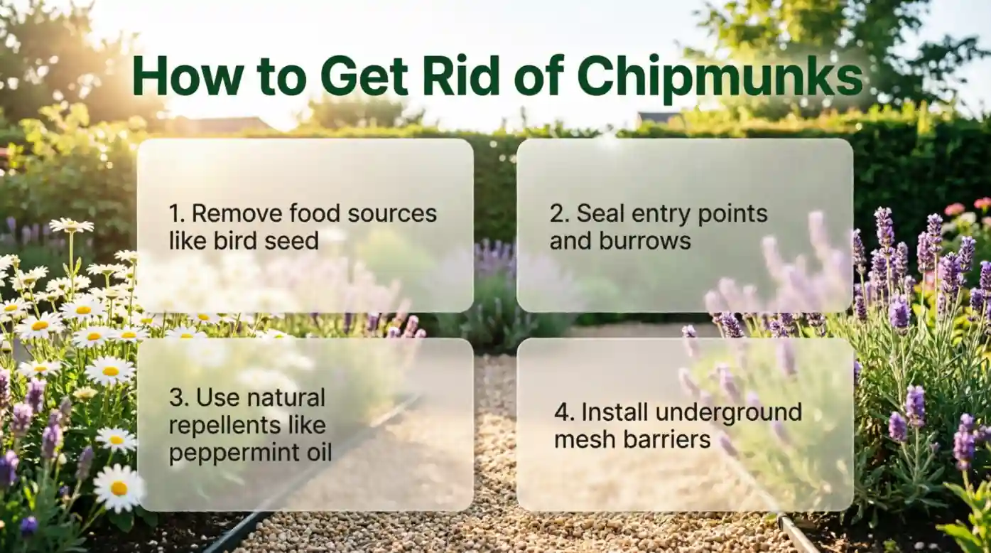 How to Get Rid of Chipmunks
