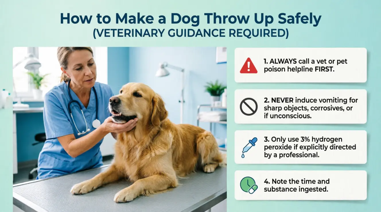 How to Make a Dog Throw Up