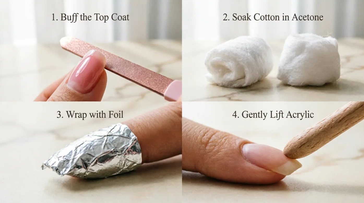 How to Remove Acrylic Nails