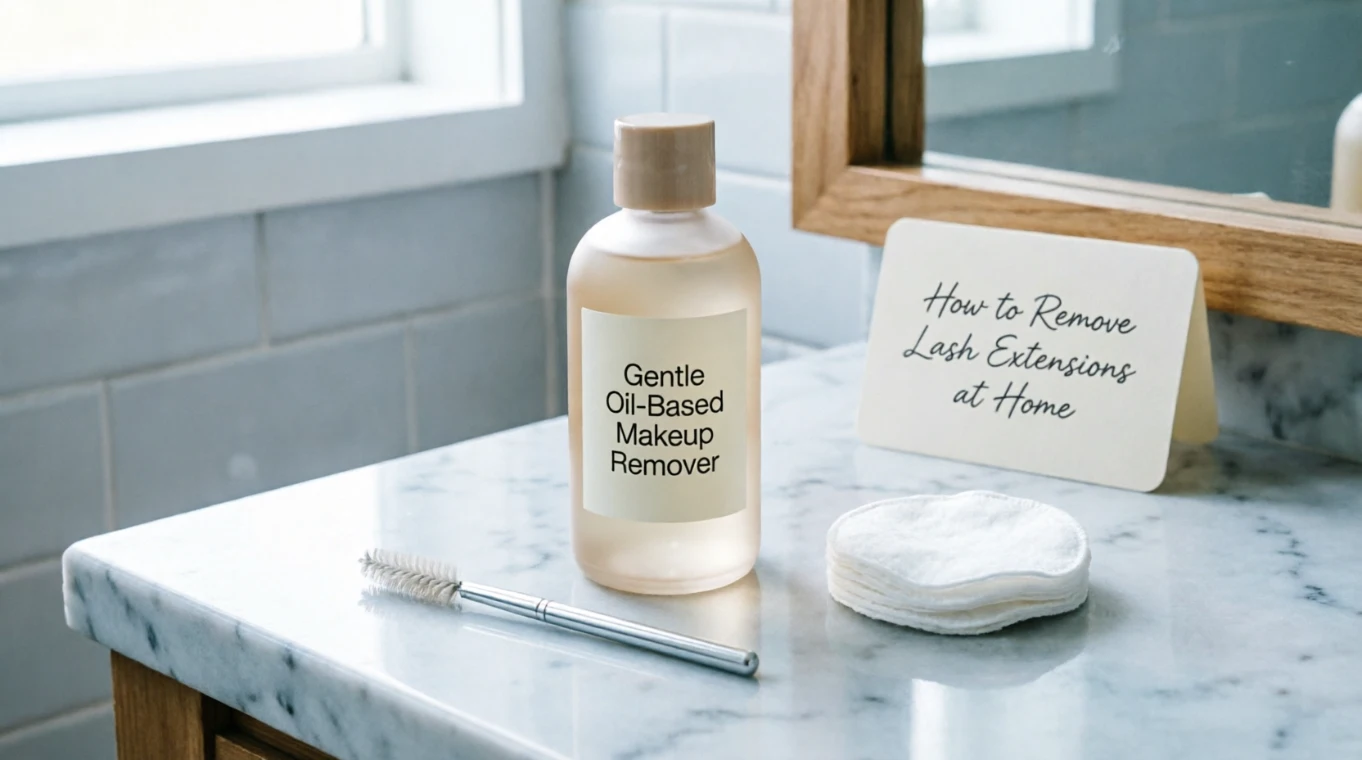 How to Remove Lash Extensions at Home