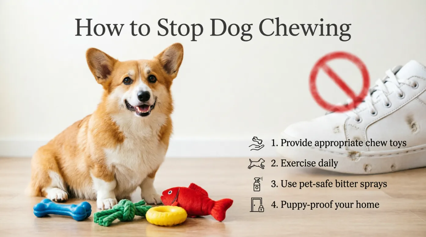 How to Stop Dog Chewing