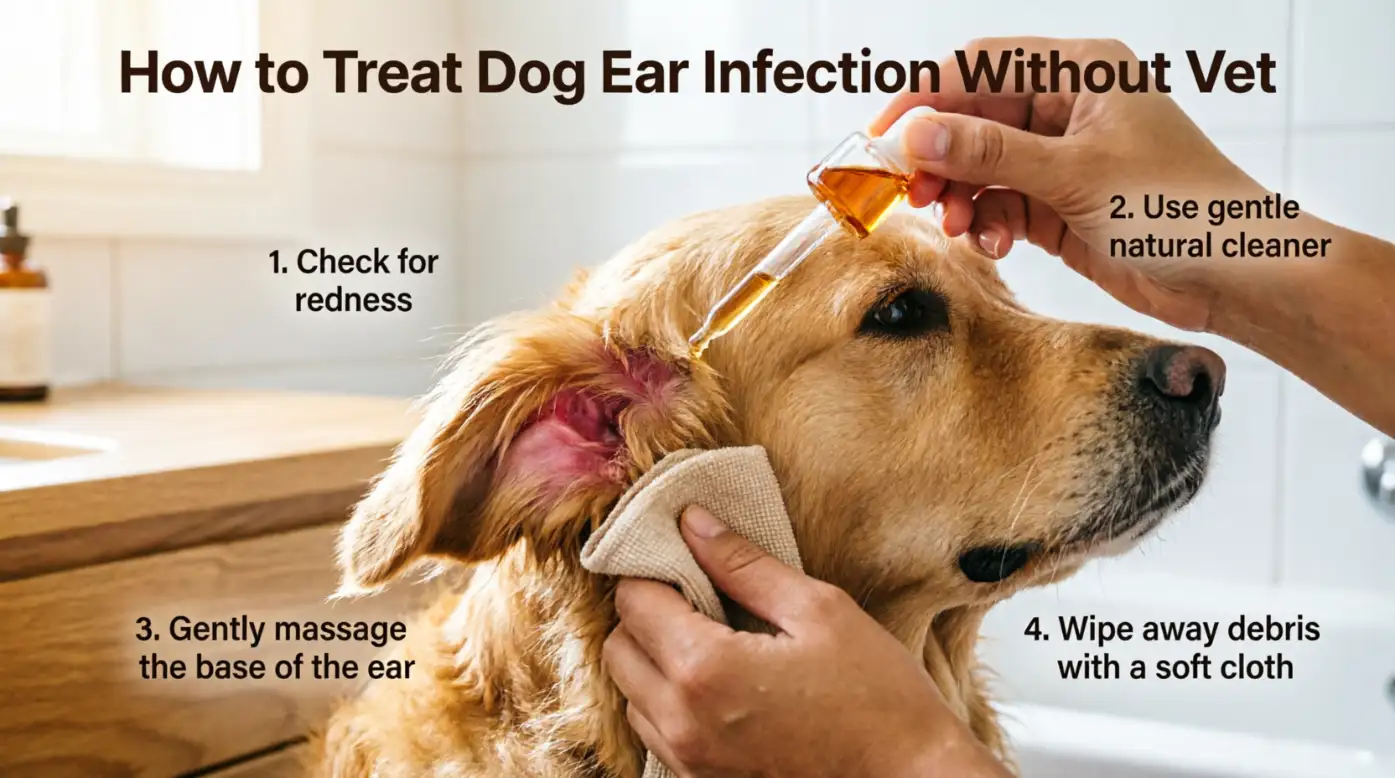 How to Treat Dog Ear Infection Without Vet