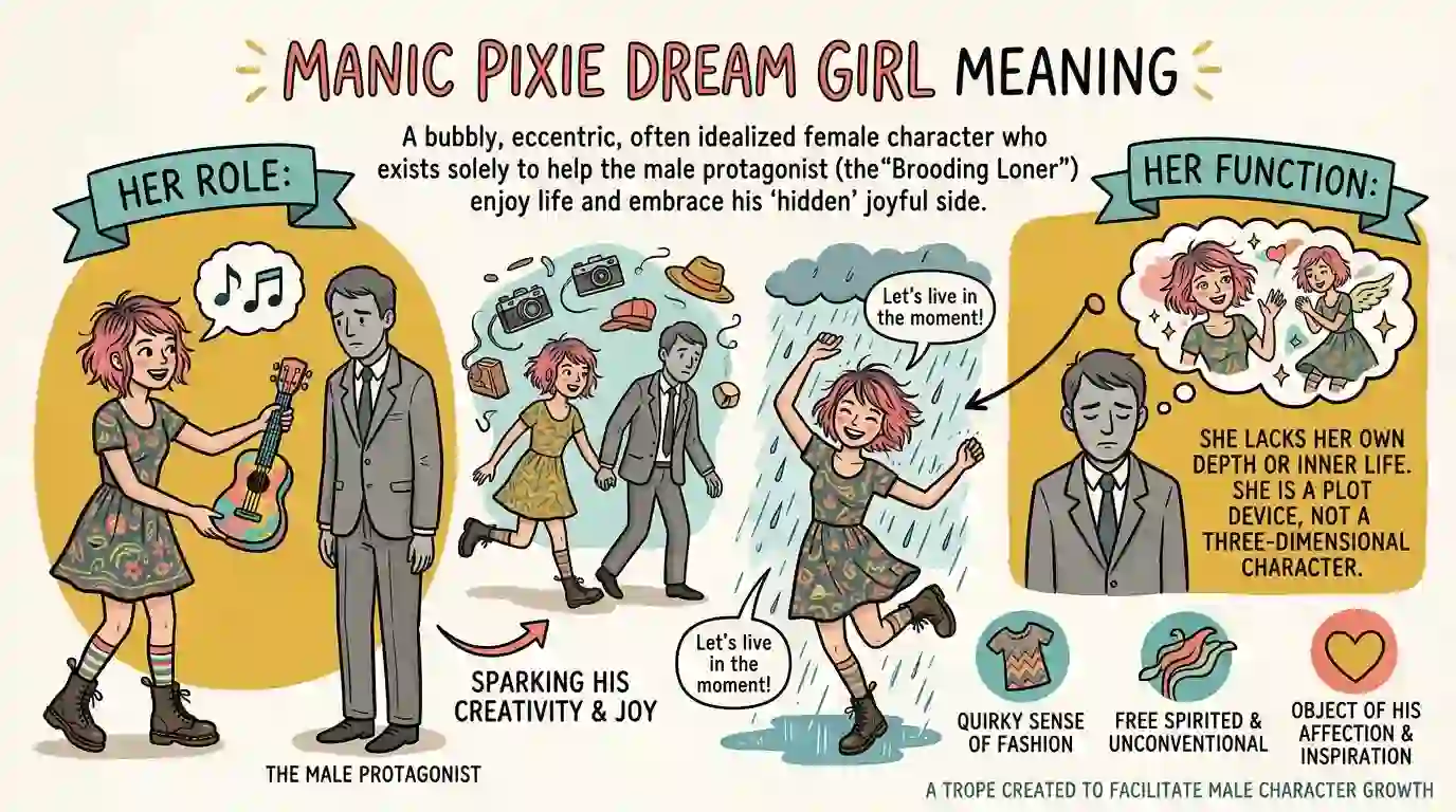 Manic pixie dream girl meaning