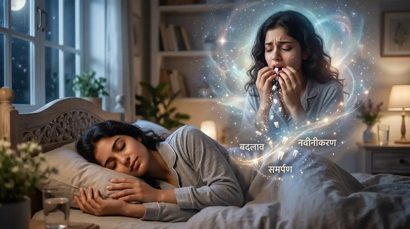 Teeth falling out dream spiritual meaning